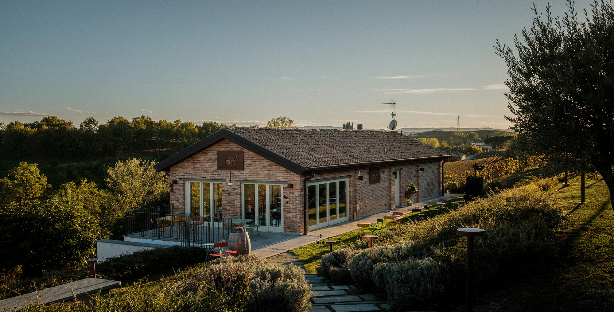 The Factory where we hold the tastings at Cascina La Barbatella